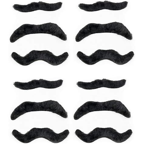 i need a bag of fake mustaches|kicko mustache set.